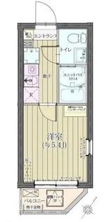 THE ROOM S 渋谷本町【3階】の間取り