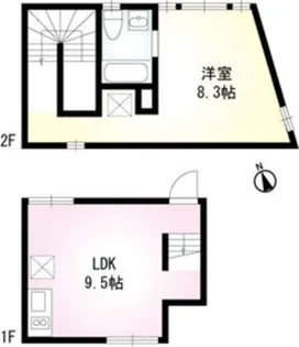 EBISU FOLIO Act.3【1階】の間取り