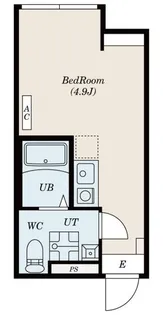 HANABUSAV【2階】の間取り