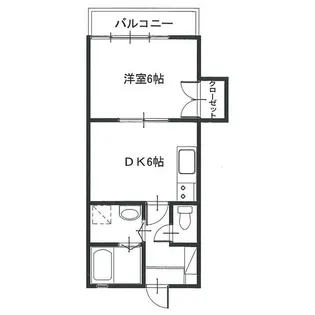 ピュアブルック【1階】の間取り