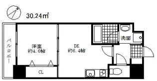 アルデール兵庫【9階】の間取り
