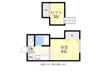 プラウスターハウス【1階】の間取り