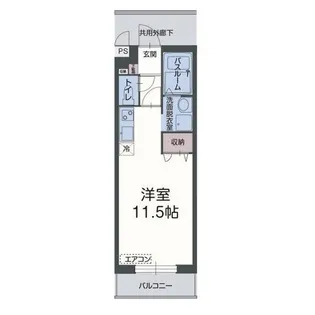 アルコバレーノ II【2階】の間取り