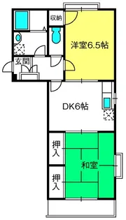 メゾン・ド・ファミーユA【1階】の間取り