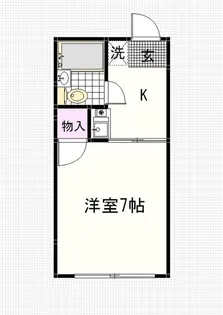 レクス716【1階】の間取り