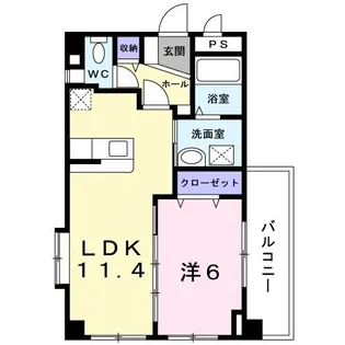 Alba2011【4階】の間取り