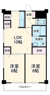 藤パレス【1階】の間取り