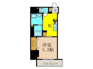 ヴィレッタの杜・住吉【3階】の間取り