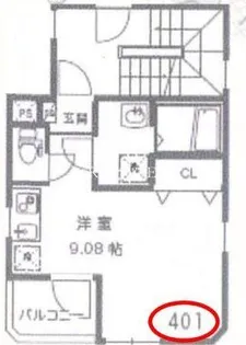 サニーコート竜泉【4階】の間取り