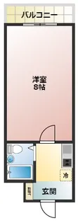 ラ・フォーレ千林【3階】の間取り