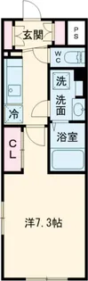 Laviere新板橋【3階】の間取り