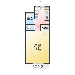 メゾン清里【4階】の間取り