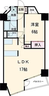 フリーデンハイム【13階】の間取り