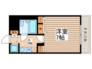 葛飾第一ビル【6階】の間取り