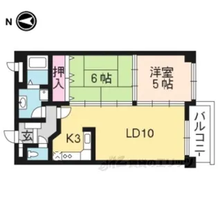 カーサグラン御池【1階】の間取り