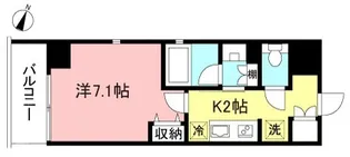 プライムメゾン初台【7階】の間取り