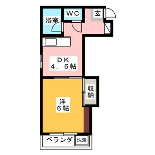 ブレスデンヴィーヌ【2階】の間取り
