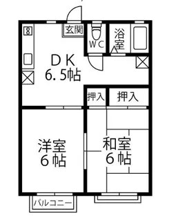 エクセレントメゾン【2階】の間取り