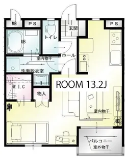 シャルール【2階】の間取り