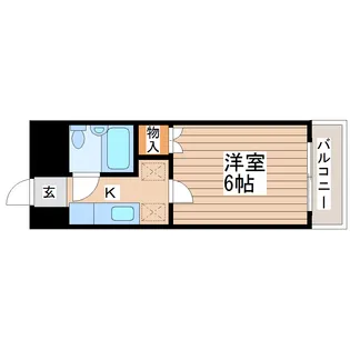 大町Sビル【3階】の間取り