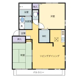 グレースヴィラ【1階】の間取り