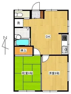 カンパニュラT&K【2階】の間取り