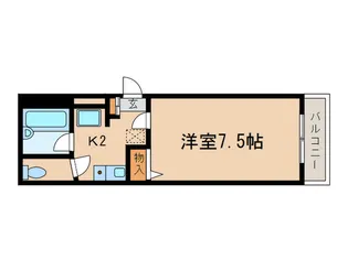メゾンコモード【2階】の間取り