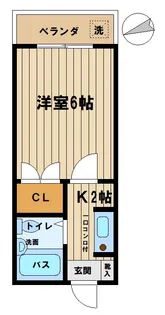 ロードしゅん【2階】の間取り