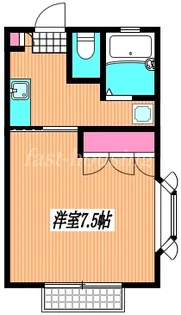 小林ハイツ【1階】の間取り