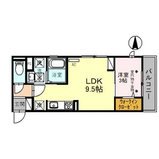 ルミナス寺町【2階】の間取り