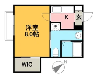 ファミール行徳【2階】の間取り