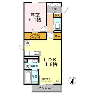 コーポルポ・S【2階】の間取り