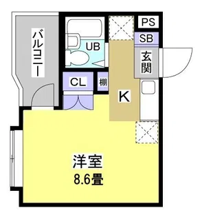 磐田グレイス第3マンション【3階】の間取り