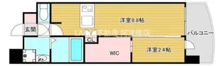 セレニテ阿波座ミラク【7階】の間取り
