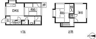 愛媛県伊予市米湊【一戸建】の間取り