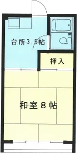 セジュールI【2階】の間取り