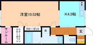 ドリームII【2階】の間取り