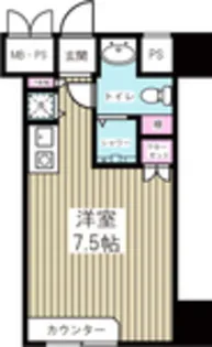 SOCIETY SEASONS【5階】の間取り