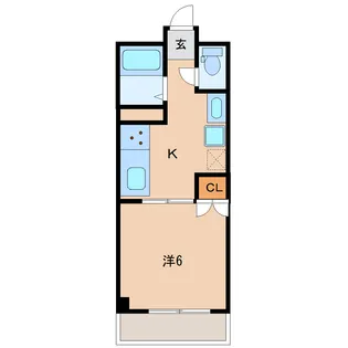 長者マンション【4階】の間取り