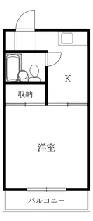 徳島県徳島市福島2【マンション】の間取り
