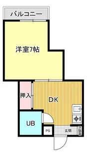 メゾンイワサキ【3階】の間取り