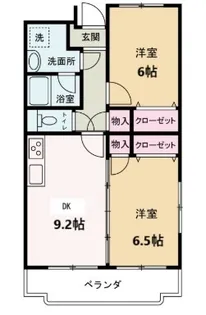 Gold Village II【1階】の間取り