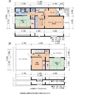 UR藤沢台第5住宅の間取り