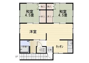 コーポ貴美【2階】の間取り