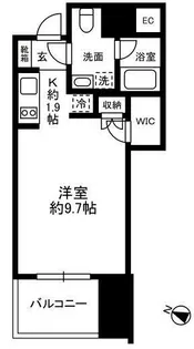 THE ROPPONGI TOKYO SUPERIOR RESIDEN【8階】の間取り