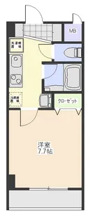 ジャルダンアヴニュー【5階】の間取り