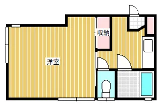 メゾンアルデバラン【1階】の間取り