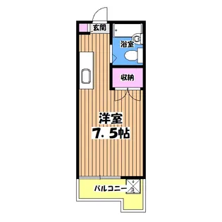ジュネススズキ【3階】の間取り