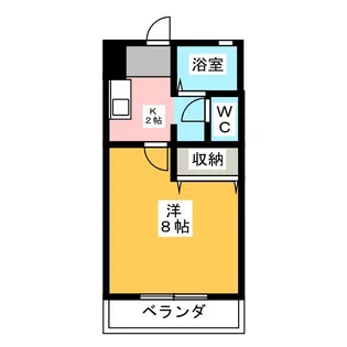 ステイM【2階】の間取り