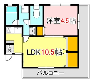 朝日ビル【2階】の間取り